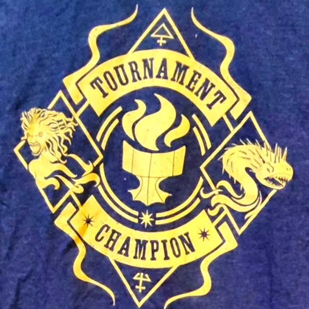 Harry Potter Championship Unicorn's Blood 3X T-shirt Wizarding Trunk *Exclusive*